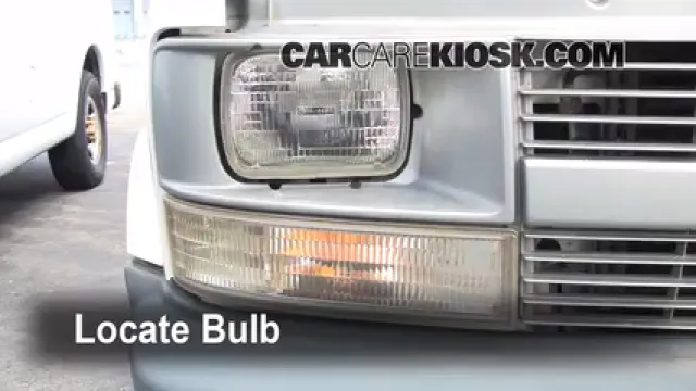2001 Chevrolet Astro 4.3L V6 Extended Cargo Van Luces Luz de giro delantera (reemplazar foco)